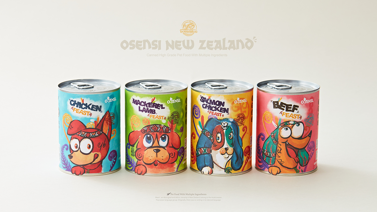 OSENSI主糧罐頭 重新定義寵物食品包裝的科技與美學